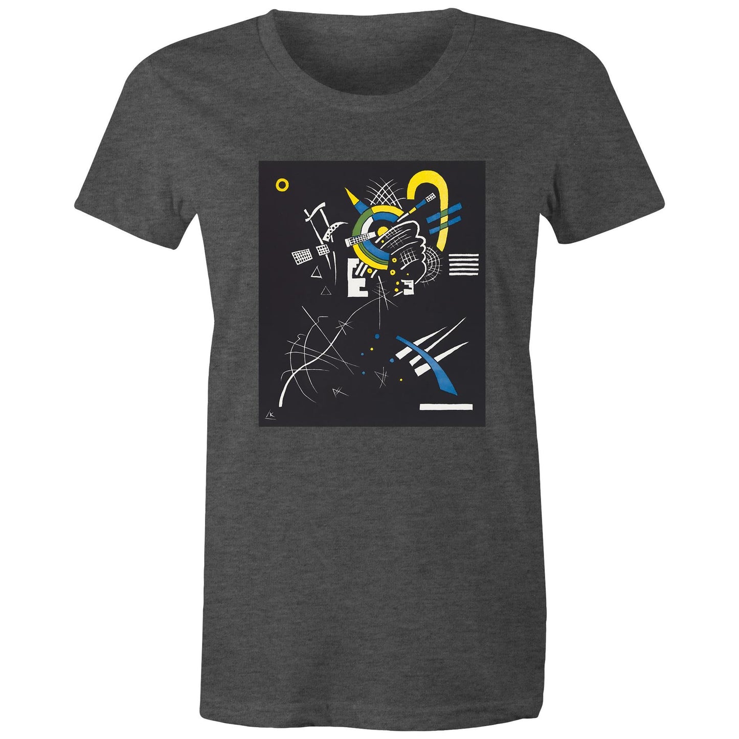 Small Worlds VII by Wassily Kandinsky - Women's Tee