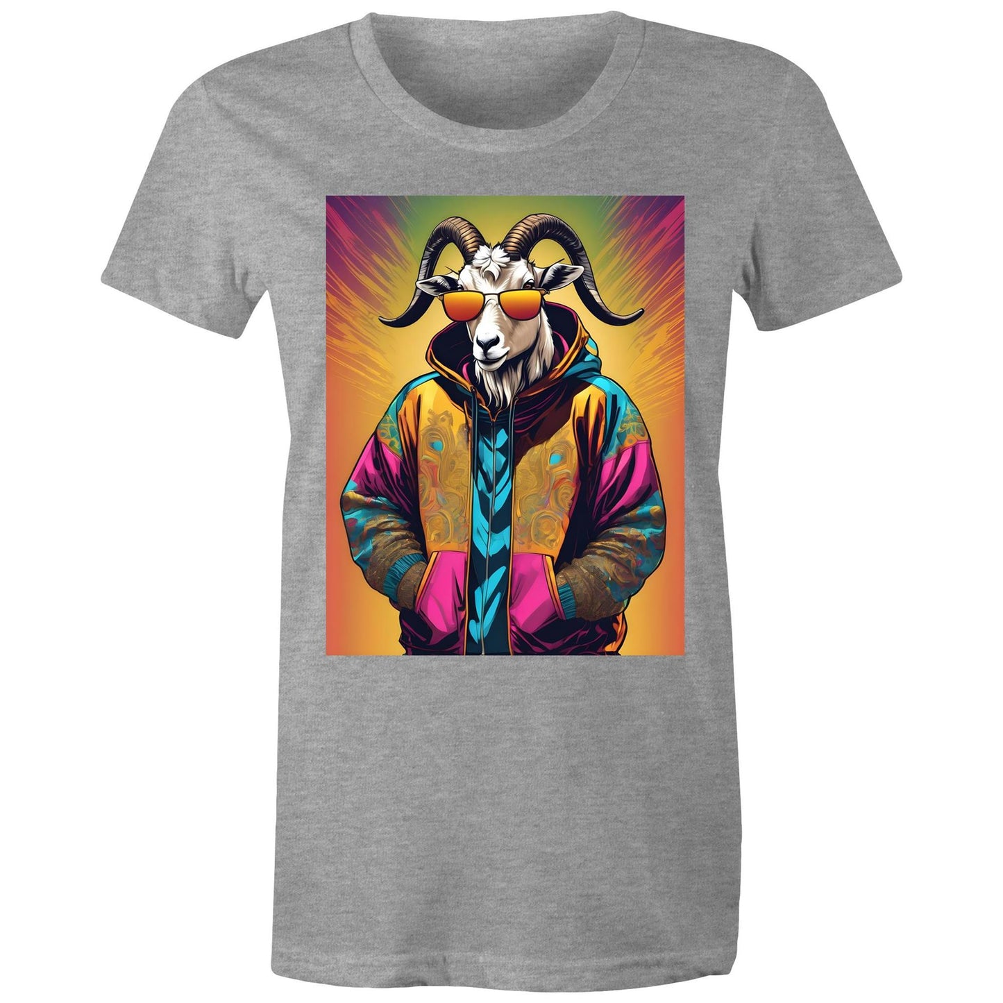 Goat In Hoodie - Women's Tee