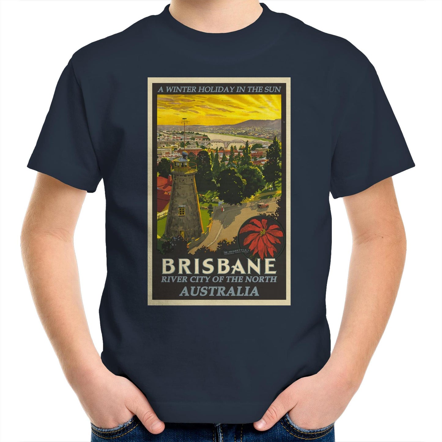 Brisbane Australia - Kids T-Shirt